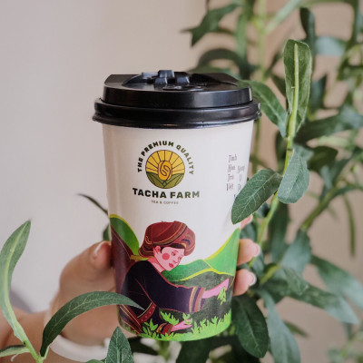 TRÀ SỮA GẠO NHẬT RANG TACHA FARM