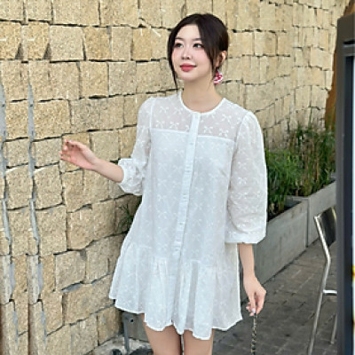 Đầm nữ dài tay sang chảnh trẻ trung thích hơp dạo phố Mari Miều Est.2013