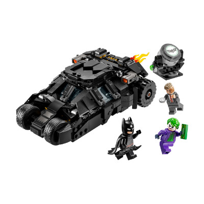 Đồ Chơi Lắp Ráp Batman Tumbler Đấu Với Two-Fac Và Joker LEGO SUPERHEROES 76303 (429 chi tiết)