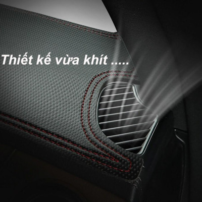 Thảm Taplo Da Vân Carbon Xe Honda BRIO 2018 2019 2020 Hàng Cao Cấp Có Chống Trượt