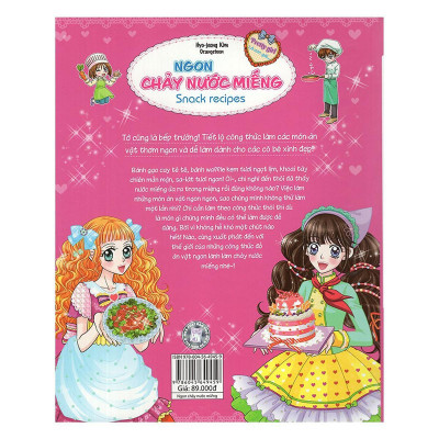 Sách - Ngon Chảy Nước Miếng - Snack Recipes - NXB Phụ Nữ