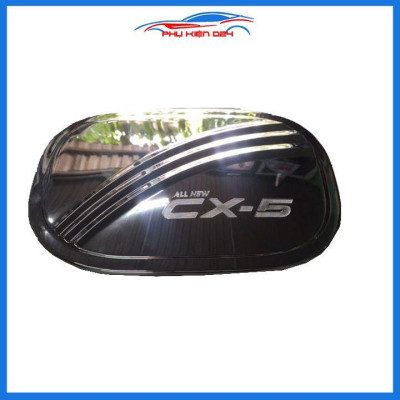 Ốp nắp bình xăng Mazda Cx5 2018-2019 mạ crom bảo vệ chống trầy trang trí ô tô