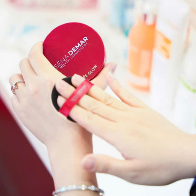 Cushion Beglow Senademar che phủ khuyết điểm giữ nền 36h chống nắng SPF 50, PA +++