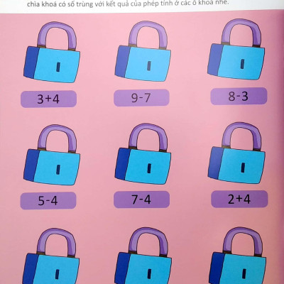 Bóc Dán Hình Thông Minh Phát Triển Khả Năng Tư Duy Toán Học IQ EQ CQ (5-6 Tuổi) - 198 Sticker (Quyển 4)