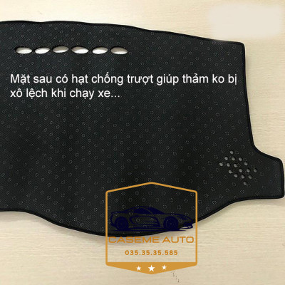 [TOYOTA INNOVA] Thảm Taplo 3 Lớp Dành Cho Xe TOYOTA INNOVA, Nhung Lông Cừu Và Da Vân Carbon Cao Cấp - Hàng Chính Hãng 