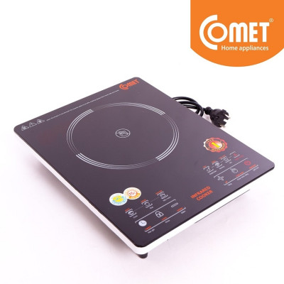 Bếp Hồng Ngoại Cảm Ứng Comet CM5536 – Hàng chính hãng - Công Suất 2000W, Mặt Kính Chịu Lực, Đa Chức Năng, Bảo Hành 12 Tháng