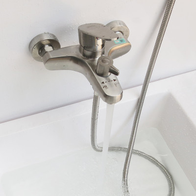 Bộ vòi sen nóng lạnh Inox SUS 304 Eurolife EL-LAVEN 01 (Trắng vàng)