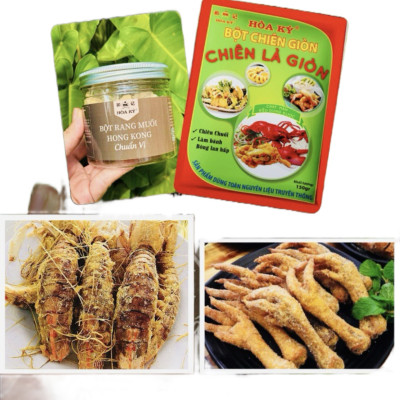 Bột rang muối HongKong 300gr gia vị trộn sẵn Hoà Ký