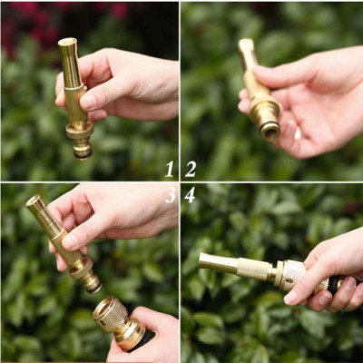  Bộ dây vòi xịt nước rửa xe, tưới cây . tăng áp 3 lần, loại 7m, 10m 206587 cút sập+ tặng khăn phượt