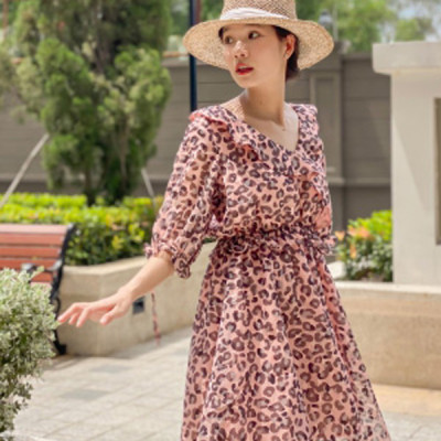 Bel Pink Dress - Beo Đen