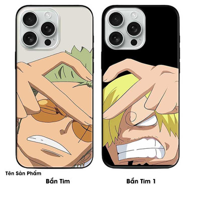 Ốp lưng cho IPhone 15 - 15 Plus - 15 Pro - 15 Pro Max - 16 - 16 Plus - 16 Pro - 16 Pro Max - Bắn Tim 1 - Hàng Chính Hãng