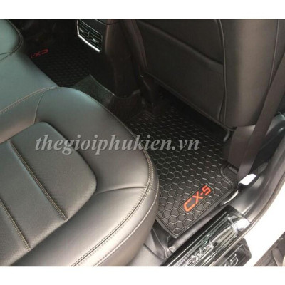 Thảm sàn, lót sàn cao su 3D cho Mazda CX-5, CX5 2018