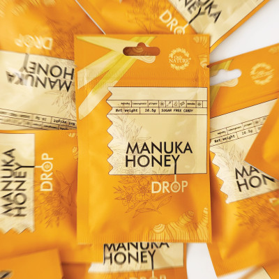 Kẹo Gừng Mật Ong Manuka Only Nature 16.5Gr (5 viên/ Túi)