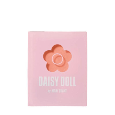 Phấn Má Hồng Daisy Doll By Mary Quant Nhật Bản Siêu Mịn Màu O-01 Warm Orange Hộp Kèm Cọ 8.3g