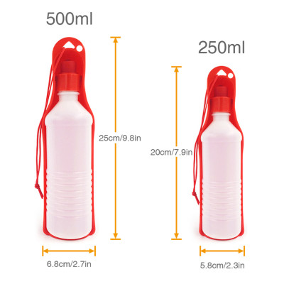 Bình nước cầm tay cho thú cưng - GENYO water bottle 002 ( màu giao ngẫu nhiên )