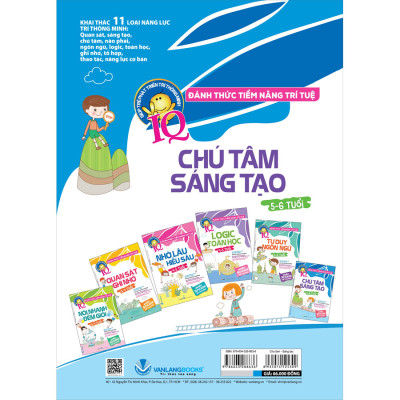 Đánh Thức Tiềm Năng Trí Tuệ - Chú Tâm Sáng Tạo (5-6 Tuổi) (Tái Bản)
