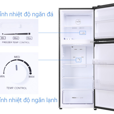 Tủ lạnh Aqua Inverter 222L AQR-T239FA(HB) - Chỉ Giao tại HCM