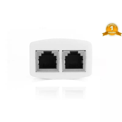 Ugreen UG2035120351TK Màu Trắng Đầu chia cổng điện thoại RJ11 1 ra 2 cao cấp - HÀNG CHÍNH HÃNG