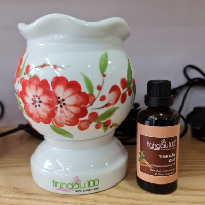 TINH DẦU QUẾ - HƯƠNG THƠM ÂM ÁP, KHỬ MÙI HÔI - 50ml