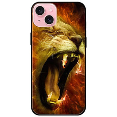 Ốp lưng dành cho Iphone 15 - Iphone 15 Plus - Iphone 15 Pro - Iphone 15 Pro Max - Sư Tử Gầm - Hàng Chính Hãng