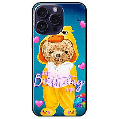 Ốp lưng dành cho Iphone 15 - Iphone 15 Plus - Iphone 15 Pro - Iphone 15 Pro Max - Gấu Áo Vịt - Hàng Chính Hãng