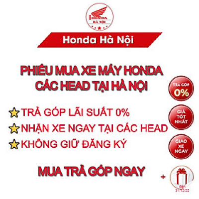  Phiếu mua xe máy trả góp Honda Hà Nội 1