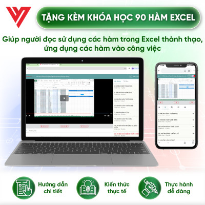 Combo 6 Sách Excel - Word - Powerpoint - Google Sheet - 150 TT - 90 Hàm Excel ĐÀO TẠO TIN HỌC Tặng Kèm Video Khóa Học