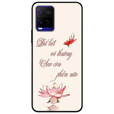Ốp lưng dành cho Vivo Y21 - Vivo Y21s mẫu Sen Hồng Và Cá