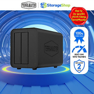 Thiết bị lưu trữ DAS TerraMaster D2-320 2-bay Hàng chính hãng