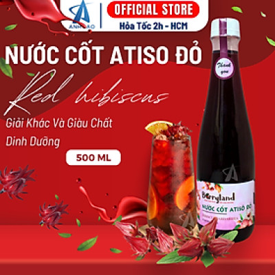 Nước cốt hoa Atiso đỏ BerryLand 500ml