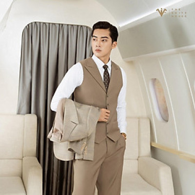 [MAY ĐO] ÁO GHI LÊ THE SUITS HOUSE, CHẤT LIỆU VẢI CAO CẤP
