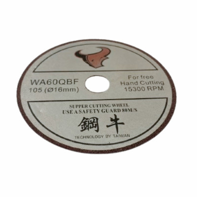 (Combo 5 Viên) Đá Cắt Sắt Đầu trâu Bạc 105x1x16mm Cắt Sắc Bén, Bền Bỉ, Ít Hao Mòn Và Độ Chính Xác Hoàn Hảo | TOPWIN Official Store