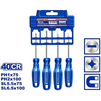 BỘ 4 TUA VÍT DẸP & BAKE WSS2204 WADFOW - HÀNG CHÍNH HÃNG