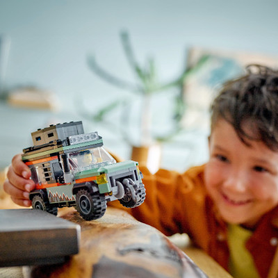 Đồ Chơi Xe Leo Núi Địa Hình 4X4 LEGO CITY 60447 (221 chi tiết)