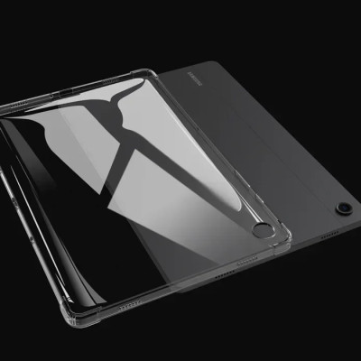 Ốp lưng cho Samsung Galaxy Tab A9 2023 silicon dẻo trong suốt chống sốc  - hàng nhập khẩu