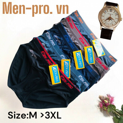 Combo 5 quần lót nam thun lạnh lưng nhỏ 2 lưng Men-pro