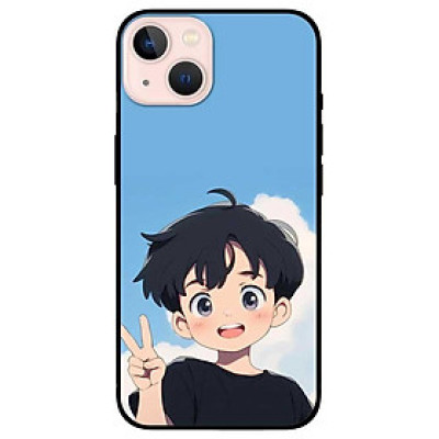 Ốp lưng dành cho Iphone 12 - 12 Pro - 12 Pro Max - 13 Mini - 13 - 13 Pro - 13 Pro Max - Ảnh Đôi Say Hi 1 - Hàng Chính Hãng