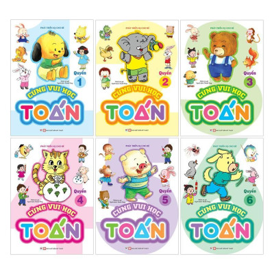 Sách - Phát triển IQ cho bé - Cùng vui học toán Q2 - Tân Việt Books