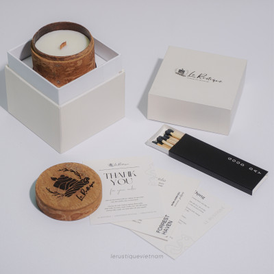 Set Quà Tặng Nến Thơm Trị Liệu Le Rustique Phiên Bản Special - 9 Mùi Hương - Nến Thơm Cao Cấp - An Toàn Sức Khỏe - 100g