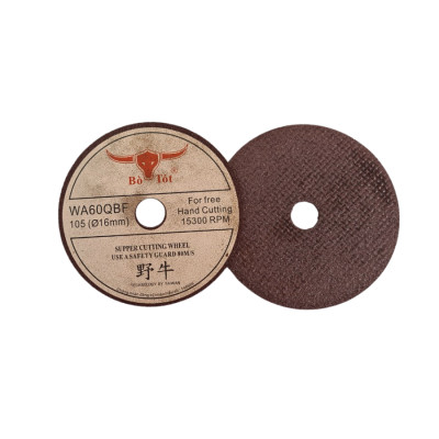 (Combo 5 Viên) Đá Cắt Bò Tót 105x1x16mm Chuyên Cắt Sắt Cắt Inox Sắc Bén, Cắt Không Bụi, Ít Hao Mòn | TOPWIN Official Store