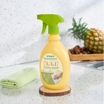 Nước lau đa năng sinh học ENZYCO 475ml - Chiết xuất Bồ hòn và Enzyme Dứa