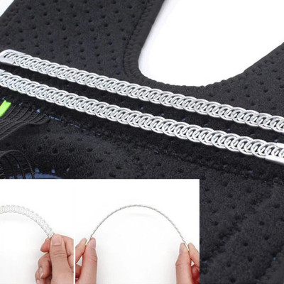 Đai bó bảo vệ đầu gối AOLIKES A-7909 đệm Silicone nẹp lò xo hỗ trợ khớp gối pressurized knee support