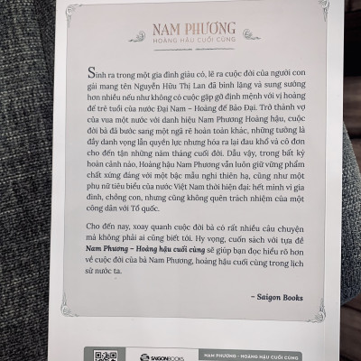 NAM PHƯƠNG – HOÀNG HẬU CUỐI CÙNG