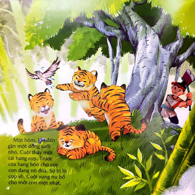 Cổ tích Việt Nam cho bé: Chú Cuội cung trăng - Kim Đồng - Bản màu