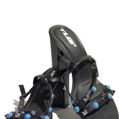 Giày cao gót nữ TLG 20754 đen