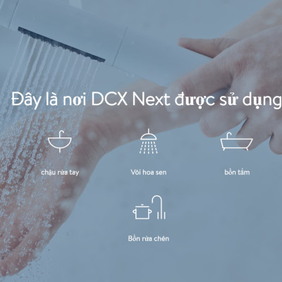 Máy nước nóng tức thì E-Comfort DCX Next - Hàng chính hãng 