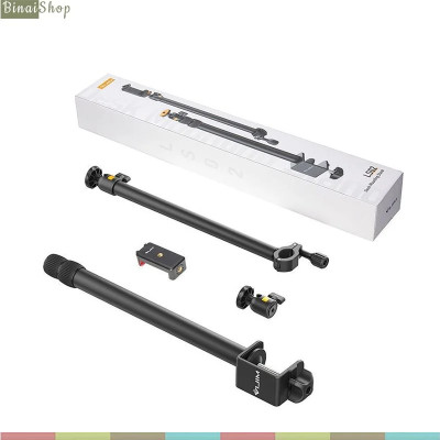 Vijim LS11 / LS02 / LS08 - Chân Đế Kẹp Bàn Kèm Tay Nối Dài Xoay 360 Độ Hỗ Trợ Cho Quay TikTok, Youtube, Review, Làm Đẹp - Hàng chính hãng