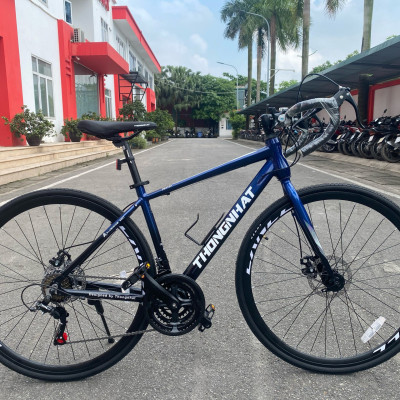 Xe đạp thể thao Thống Nhất RPD tay cong, khung nhôm đi dây âm sườn, bánh 700c - 2024