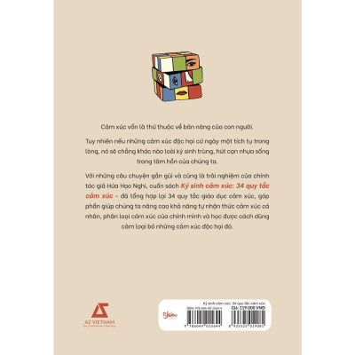 Sách - Ký Sinh Cảm Xúc - 34 Quy Tắc Cảm Xúc - AZ Việt Nam