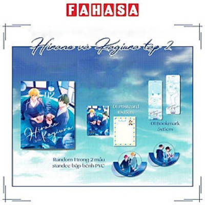 Sách - Hirano Và Kagiura - Tập 2 - Tặng Kèm Bookmark Hai Mặt + Postcard + Random 1 Trong 2 Mẫu Standee PVC Bập Bênh